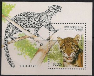 Benin Stamp 849  - Wild Cats