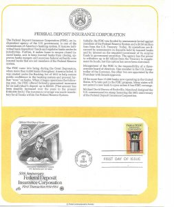 1984  Federal Deposit Insurance Corporation FDIC Sc 2071 FDC info page PCS