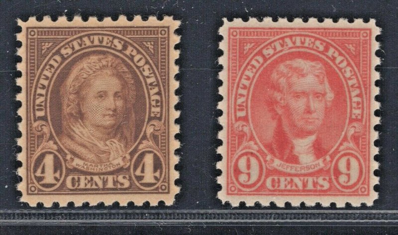 #585 + #590 VF XF OG NH SCV. $40  (JH 10/12/2020) GP