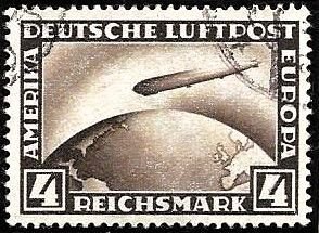 Germany Airmail C37 Zepplin