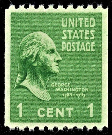 US 848 MNH VF 1 Cent George Washington