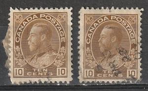 #118 Canada Used Admirals