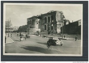 Vatican 1939 Postal Card Italy RomEmpire Street and Colosseum