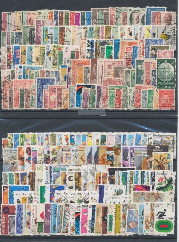 Australia NZ Mainly Used Mid Period (Apx 250+Items) EP1185