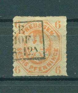 Prussia sc# 16 used cat value $14.50