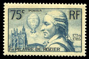 France, 1900-1950 #308 (YT 313) Cat€20, 1936 75c Rozier, lightly hinged