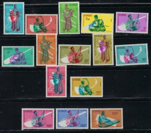 Guinea 236-47/C32-34 MNH 1962 Musical Instruments (fe4463)