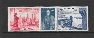 MONACO - CLEARANCE #C20a STAMP EXHIBITION 1947 MNH