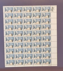 C69, Dr. Robert Goddard, Mint Sheet, CV $50.00