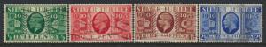 Great Britain SG 453 / 56   Scott 226 / 229 set of 4  Used  SPECIAL 5% cat 