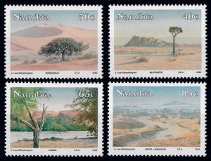 [66290] Namibia 1993 Flora Trees Baumen Landscapes  MNH