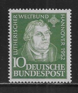 Germany 689 Martin Luther single MNH (*sch)