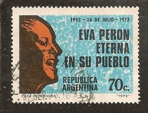 Argentina   Scott   1003   Eva Peron     Used