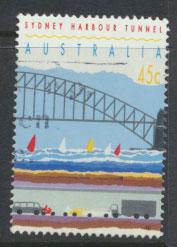 Australia SG 1376b  Used  perf 15½ - Harbour Tunnel