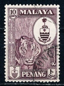 Malaya Penang #61 Single Used