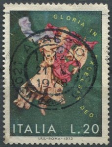 Italy Sc#1080 Used, 20L multi, Christmas 1972 (1972)