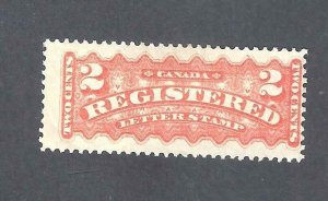 CANADA # F1 MINT CONSTANT PLATE FLAW BS22061