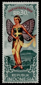 Indonesia 739 MNH Costume, Butterfly