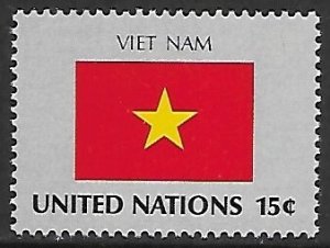 United Nations - N.Y. # 328 - Flag of Viet Nam - MNH.....{AL34}