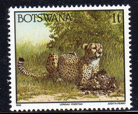 Botswana 518 - Mint-NH - Cheetah (cv $0.40)