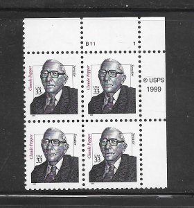 #3426 MNH Plate Block