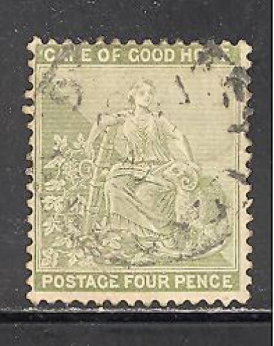 Cape of Good Hope 48 used SCV $ 3.25 (RS)