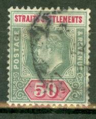 Straits Settlements 101 used CV $22.50