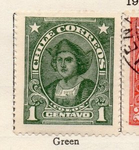 Chile 1911 Early Issue Fine Mint Hinged 1c. NW-255671