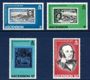 ASCENSION 1979 Sir Rowland Hill; Scott 247-50, SG 254-57; MNH