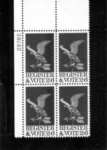 1344 Register & Vote, MNH UL-PB/4 (#29782)