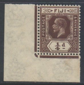 Fiji Scott 93 - SG228, 1922 George V 1/4d MH*