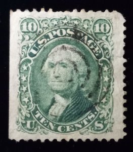 US #68 Used VF 1861