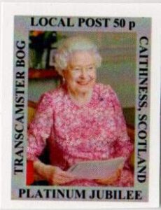 TRANSCAMSTER BOG - 2022 - Queen Elizabeth II - Imperf 1v - M N H - Private Issue