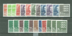 Denmark #793-815 Mint (NH) Single (Complete Set)