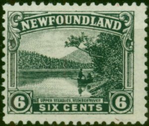 Newfoundland 1923 6c Slate SG154 Fine LMM