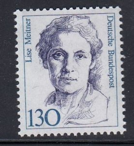 Germany 1988 Sc#1486 Mi#1366 Lise Meitner (1878-1968) MNH**