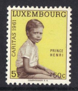 Luxembourg  1961 MNH  Caritas princess  5f   #