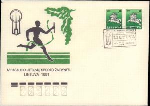 Lithuania, Picture Postcards, Sports