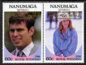 Tuvalu - Nanumaga 1986 Royal Wedding (Andrew & Fergie...