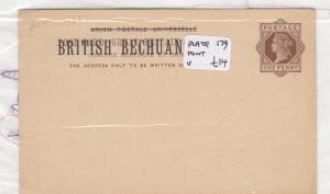 British Bechuanaland QV 1888 1d O/P Postal Stationery Card J2304