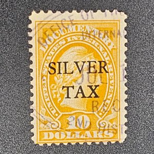 RG18 Silver Tax Revenue Used F-NG CSV 27.50