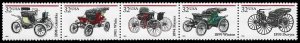 PCBstamps   US #3019/3023a H Strip $1.60(5x32c)Antique Automobiles, MNH, (9)