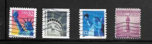 #Z474 Used STATUE OF LIBERTY 10 Cent Lot . No per item S/H fees.
