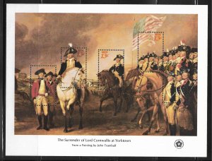 United States - Scott #1686-1689 Bicentennial S/S F VF MNH