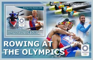 Stamps. Olympic Games. Rowing  8 sheets perforated