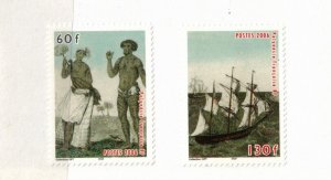 FRENCH POLYNESIA Sc 917-8 MNH of 2006 - History