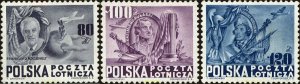165878 MNH POLONIA 1948 EMITIDO A LA GLORIA DE LA DEMOCRACIA