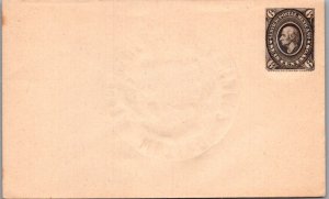 SCHALLSTAMPS MEXICO 1880-90 POSTAL HISTORY STATIONERY COVER SERVICIO POSTAL