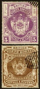 North Borneo Stamps # 48-9 Used VF