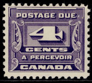 CANADA GV SG D16, 4c violet, M MINT. Cat £17.